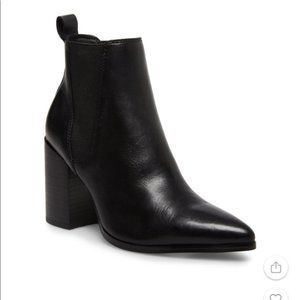 Kason Black Leather Boots, Brand new, size 8.5